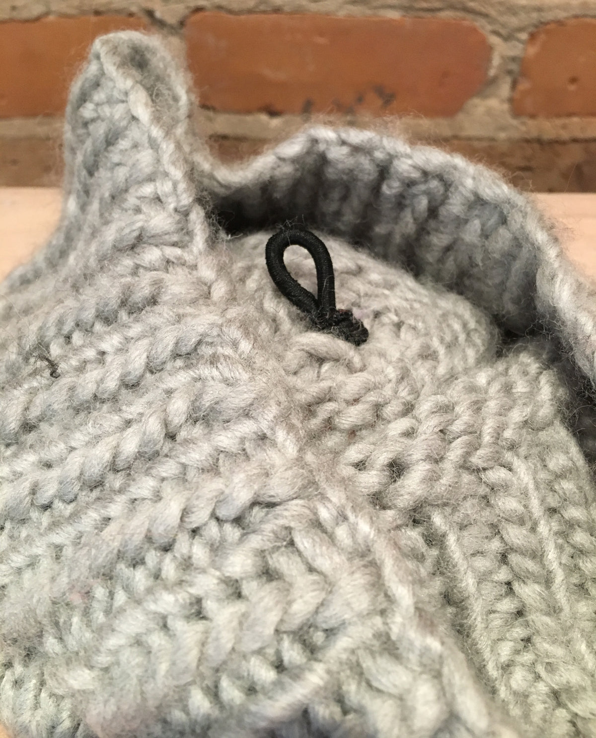 Ivory Fox Faux Fur Pom, 3.5 Inch