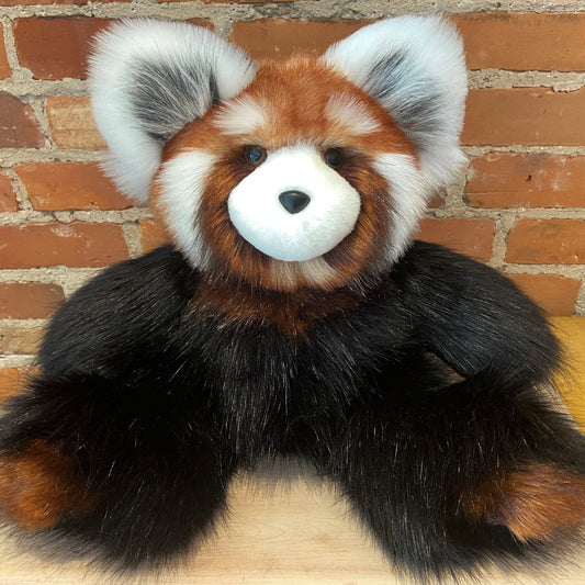 Bamboo, the Red Panda Faux Fur Teddy Bear