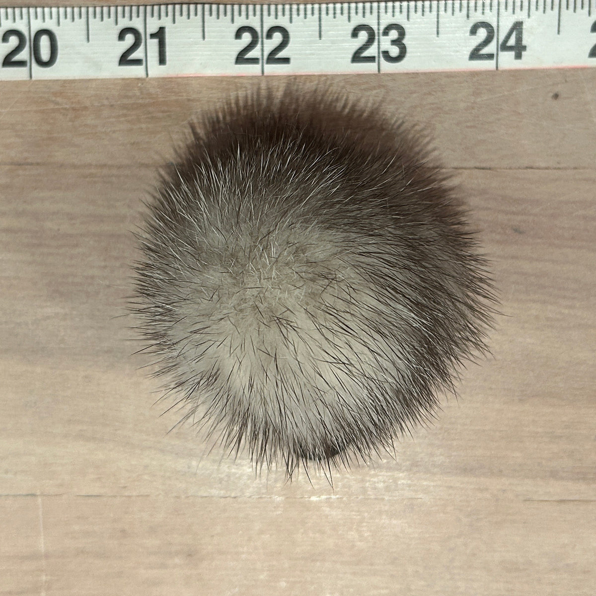 Grey Mink Pom, 2 Inch