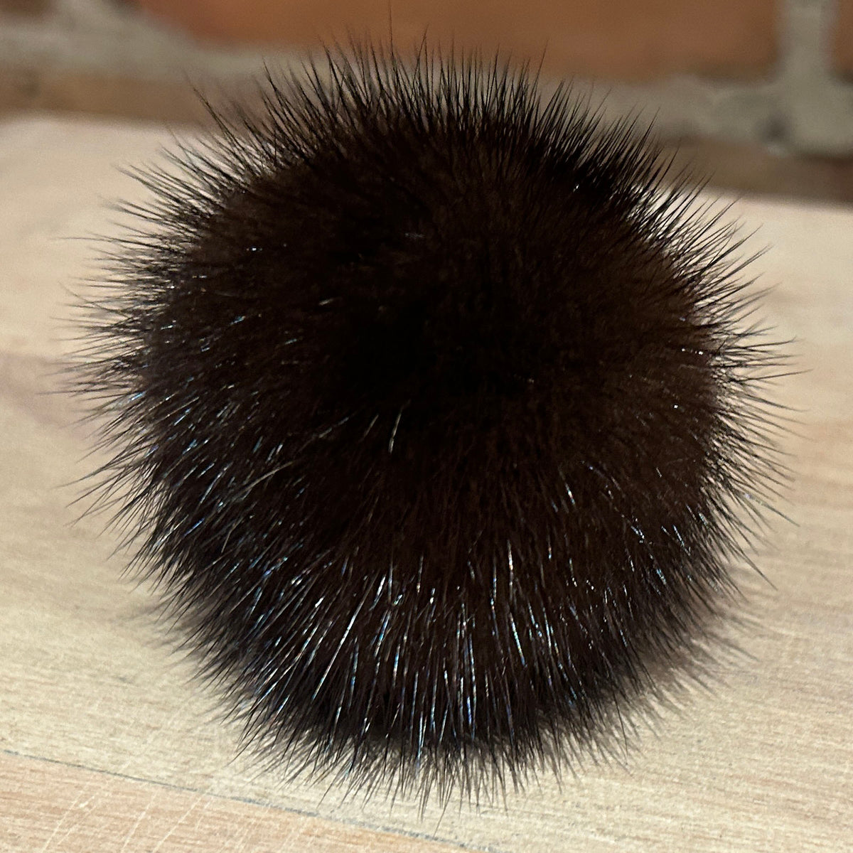 Mink Mini Pom - Various Colors, 2.5 Inch