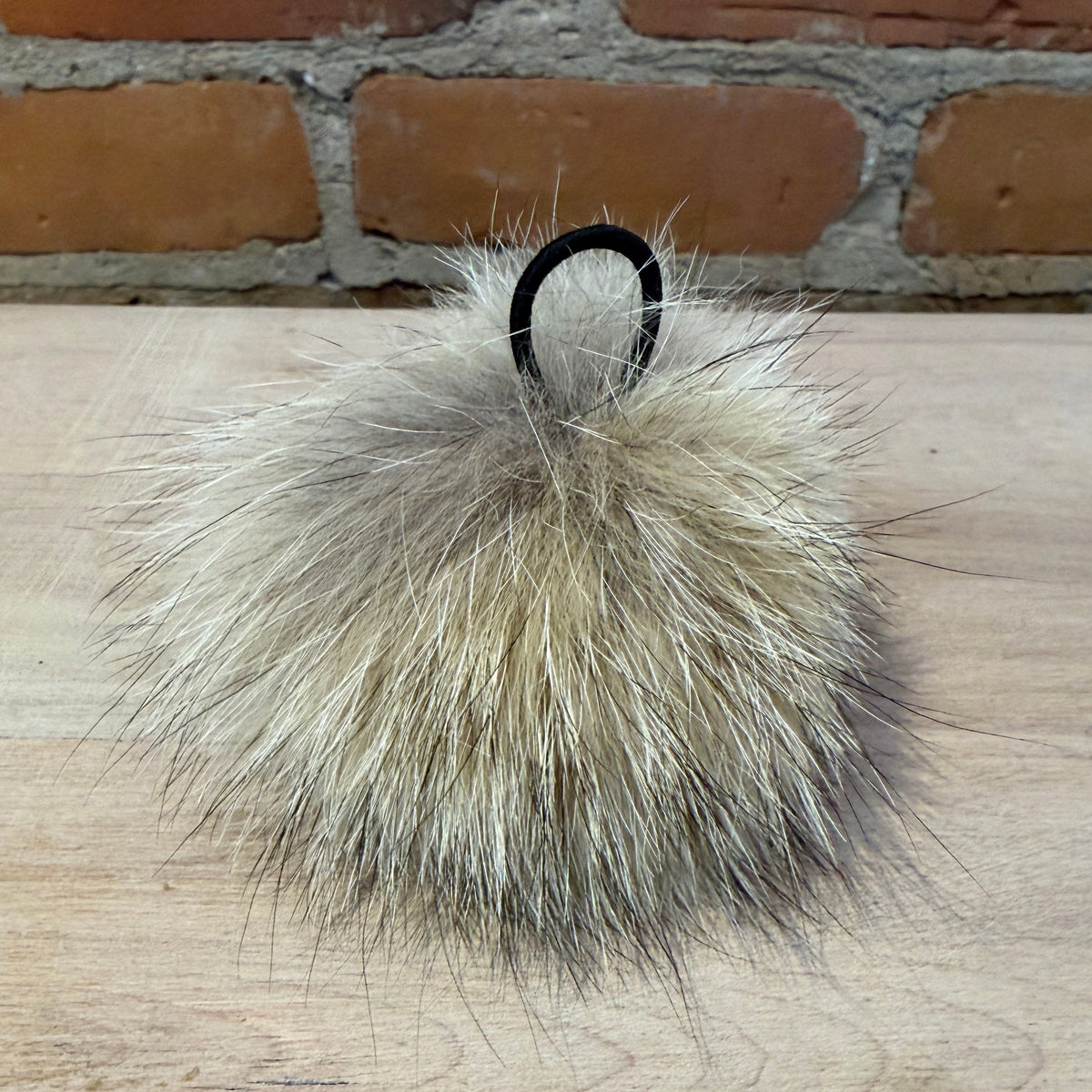 Coyote Fur Pom, 3 Inch